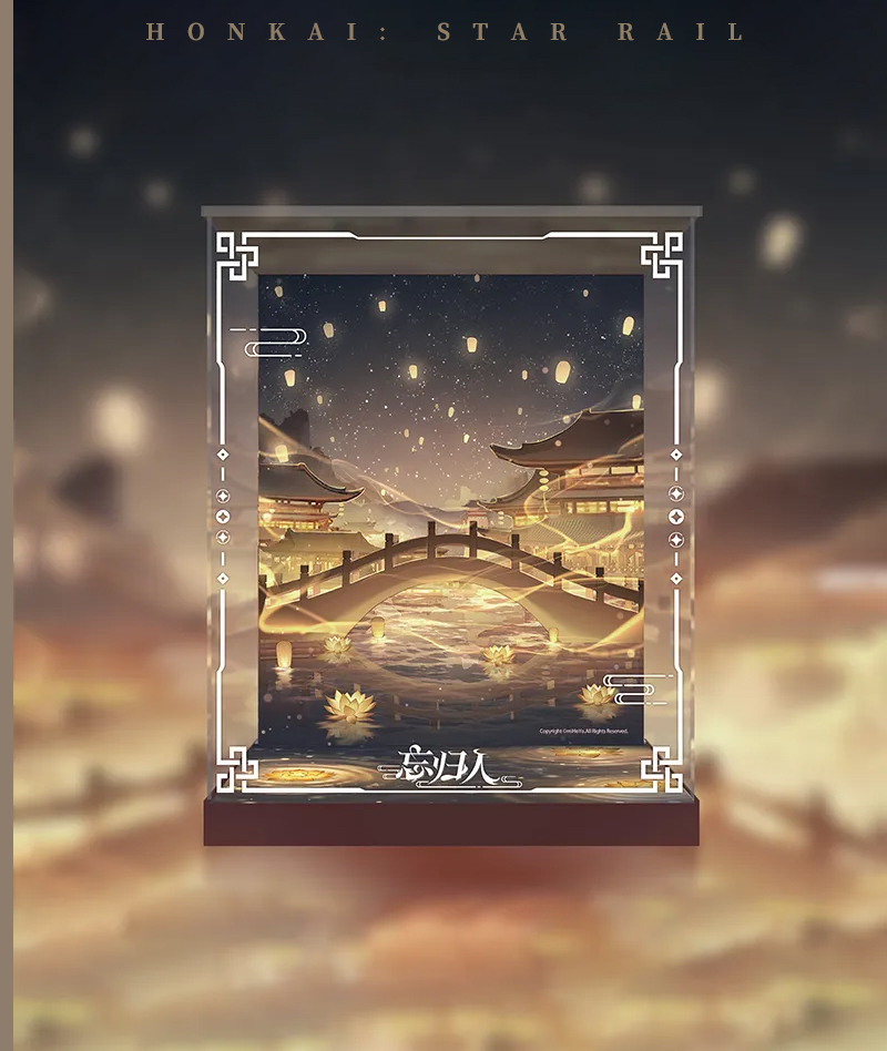 [Official Merch] Honkai: Star Rail Fugue 1/8 Figure Display Box