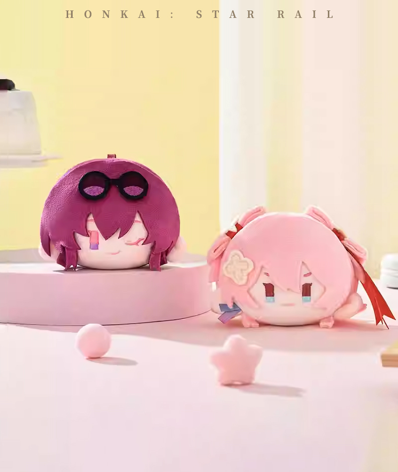 [Official Merch] HSR Plush Charm Big Head Series