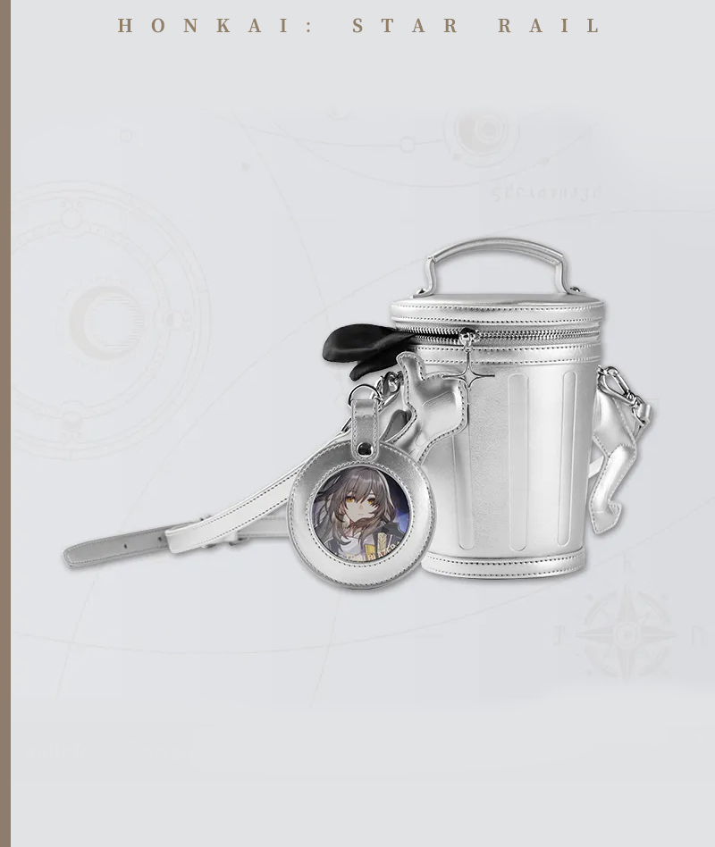 [Official Merch] HSR Lordly Trashcan Badge Holder