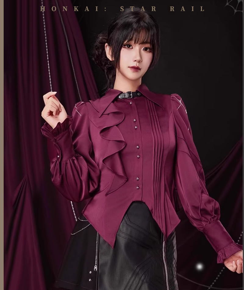 [Official Merch] HSR Kafka Impression Shirt