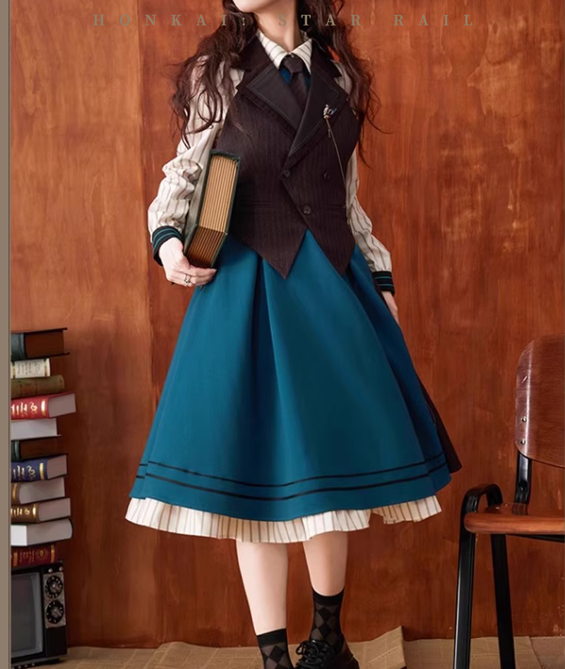 [Official Merch] HSR Aventurine Impression Dress