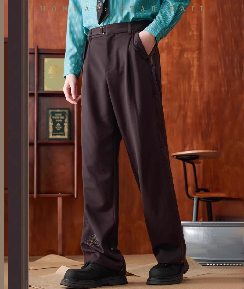 [Official Merch] HSR Aventurine Impression Pants