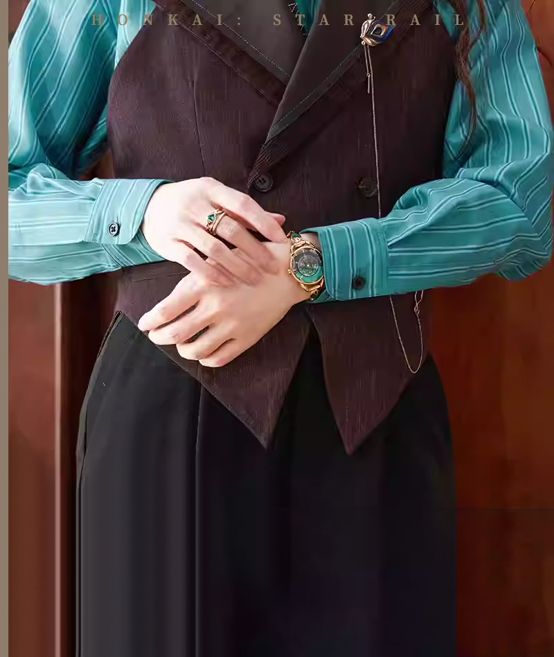 [Official Merch] HSR Aventurine Impression Ring Set