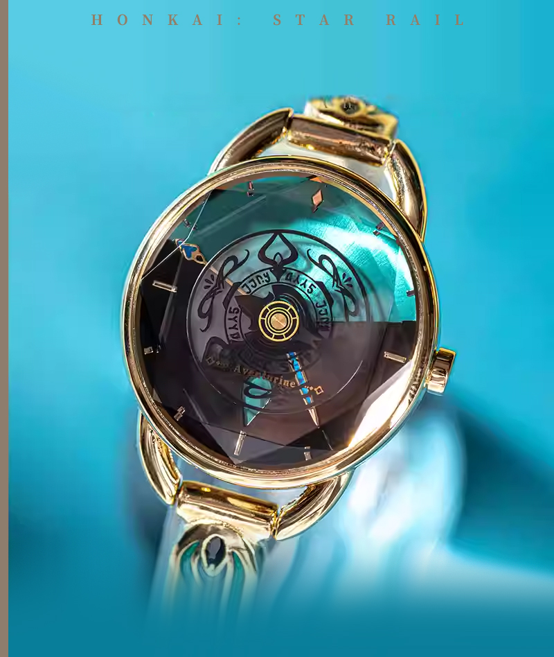 [Official Merch] HSR Aventurine Impression Watch