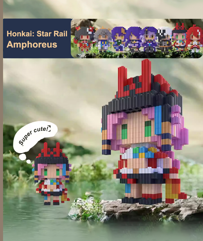 Honkai: Star Rail Galaxy Series Character Building Block Figures