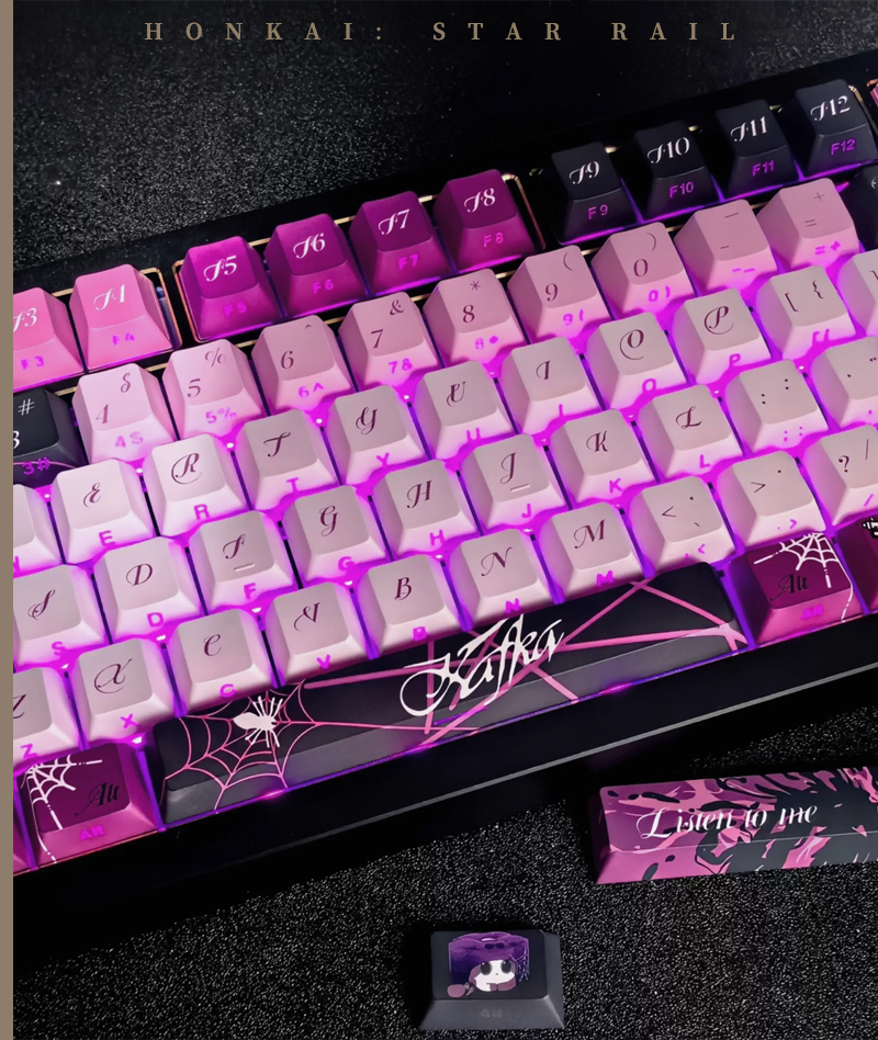 Honkai: Star Rail Kafka Keycap Set for Mechanical Keyboards