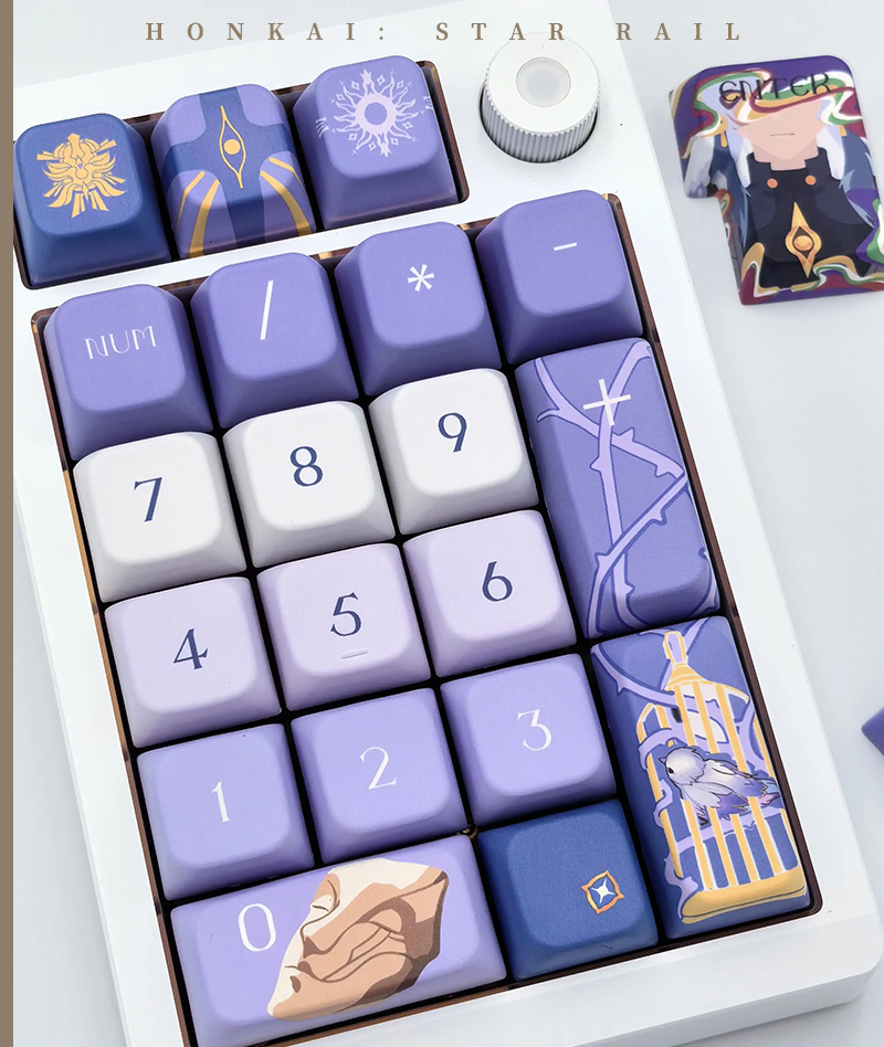 Honkai: Star Rail Sunday Keycap Set PBT Keyboard Caps