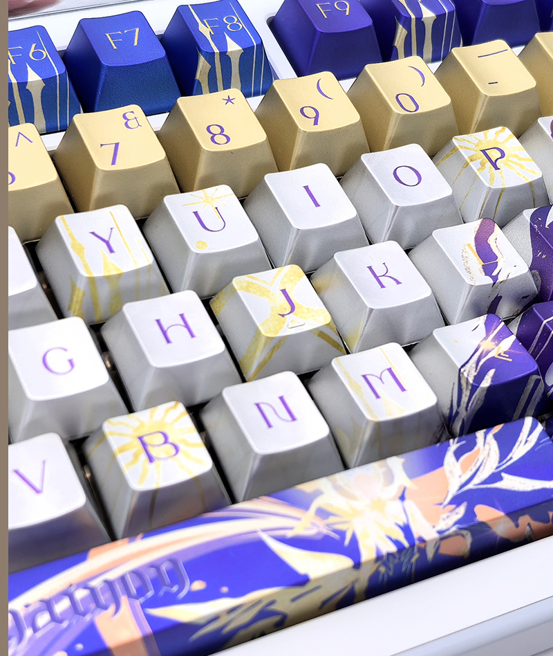 HSR Phainon Metallic Finish Keycap Set - Cherry Profile