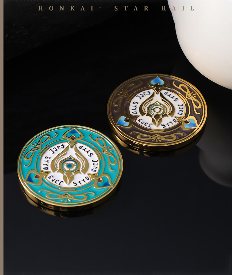 Honkai: Star Rail Aventurine Chips Ornaments