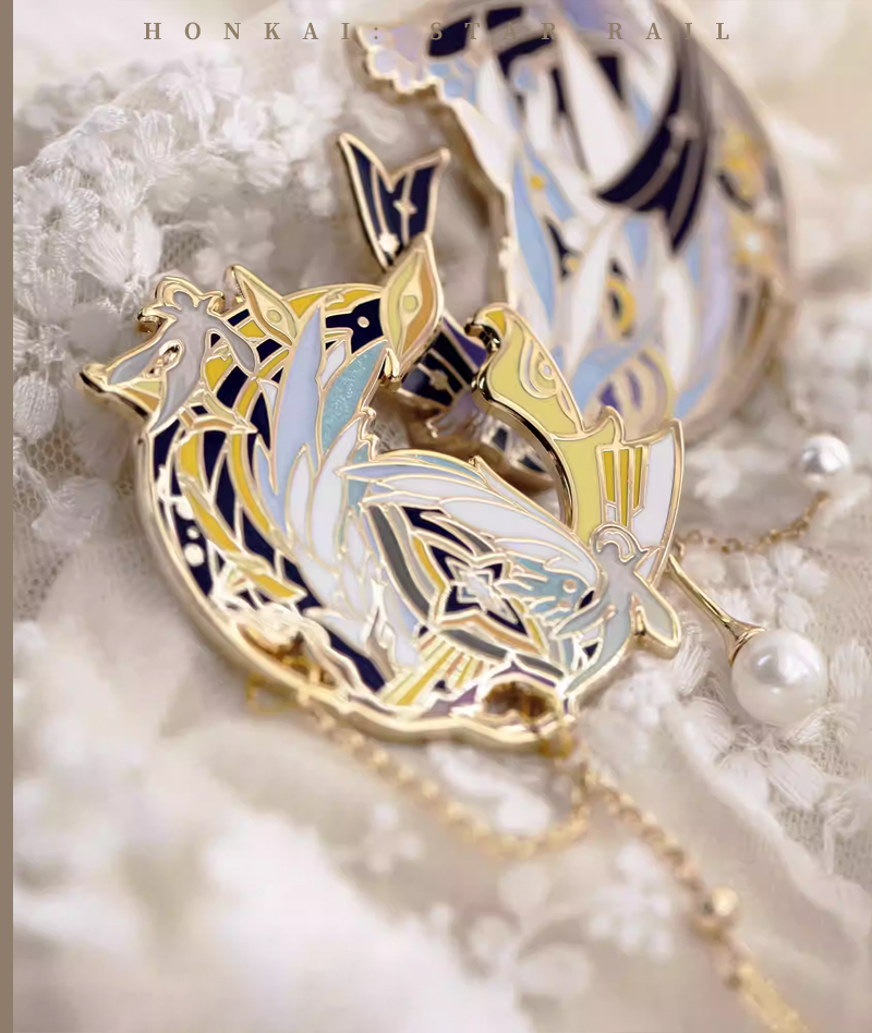  Honkai: Star Rail Sunday Enamel Pin Badges