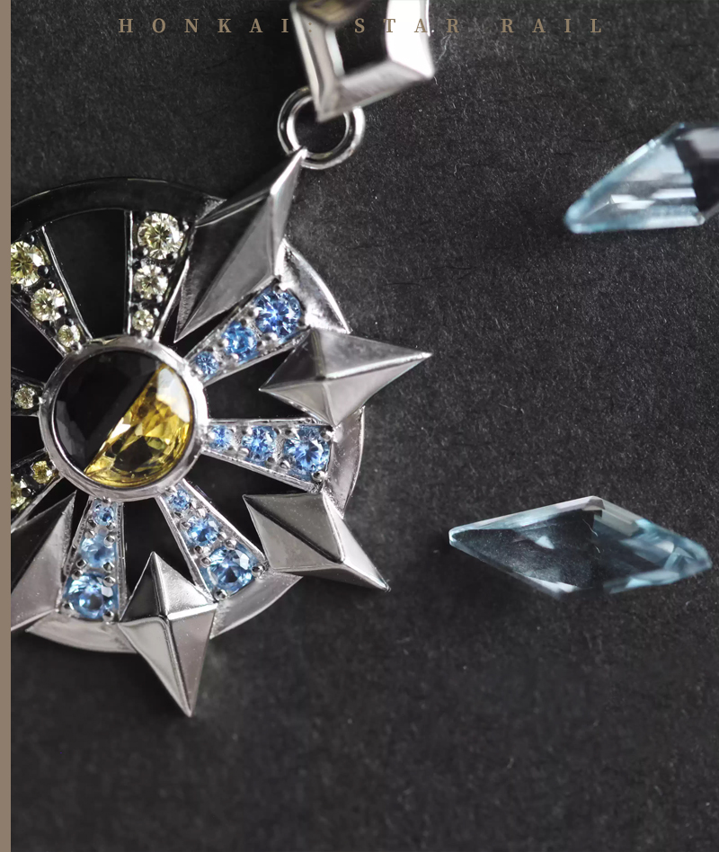 Honkai: Star Rail Phainon Pendant Necklace 925 Sterling Silver