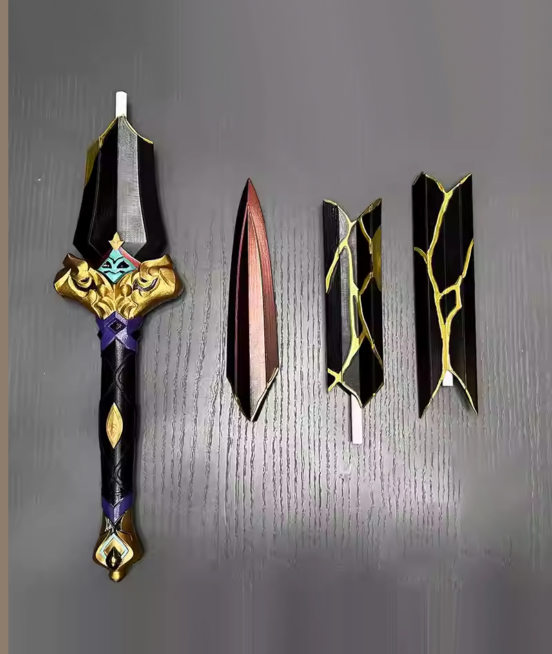 Honkai: Star Rail Blade Shard Sword 3D Printed Assembleable Cosplay Prop