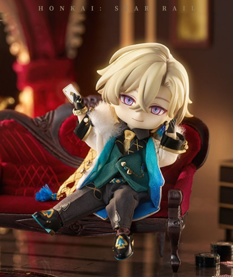 [Official Merch] Honkai: Star Rail Aventurine Nendoroid Doll Action Figure Star Rail LIVE Ver. 