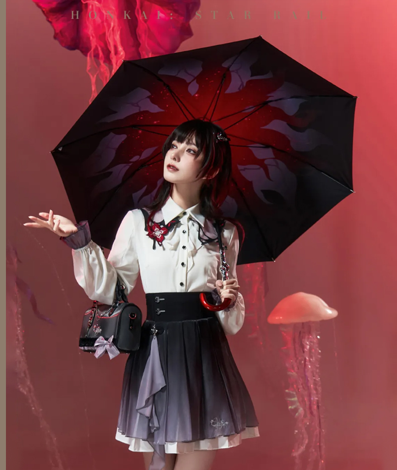 [Official Merch] HSR Evernight Impression Long-Handle Umbrella