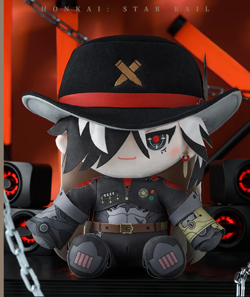 [Official Merch] Honkai: Star Rail Boothill Sitting Plush Doll