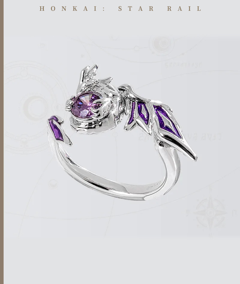 [Official Merch] Honkai Star Rail Castorice Impression Ring Death Titan Pollux
