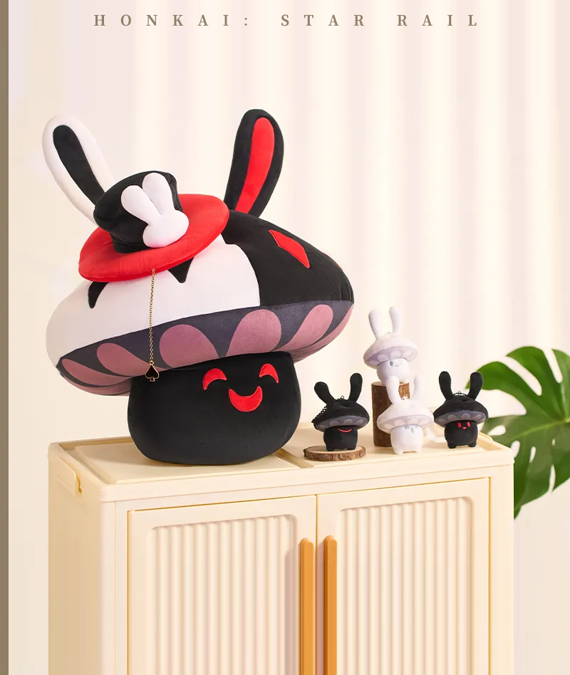 465-[Copy][Official Merch] Honkai: Star Rail Bunny Mushroom & Mushroom Bunny Series Embroidered Badge