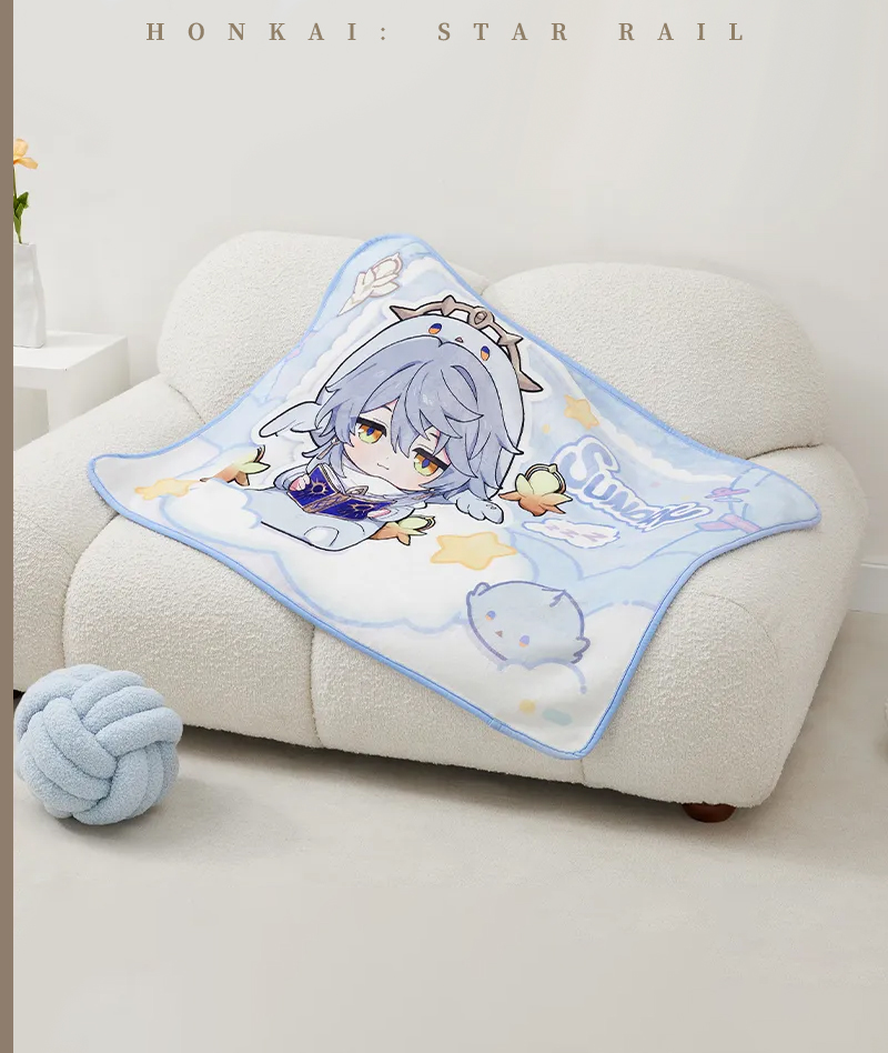 [Official Merch] HSR Chibi Home Blanket - Boys Dormitory Series