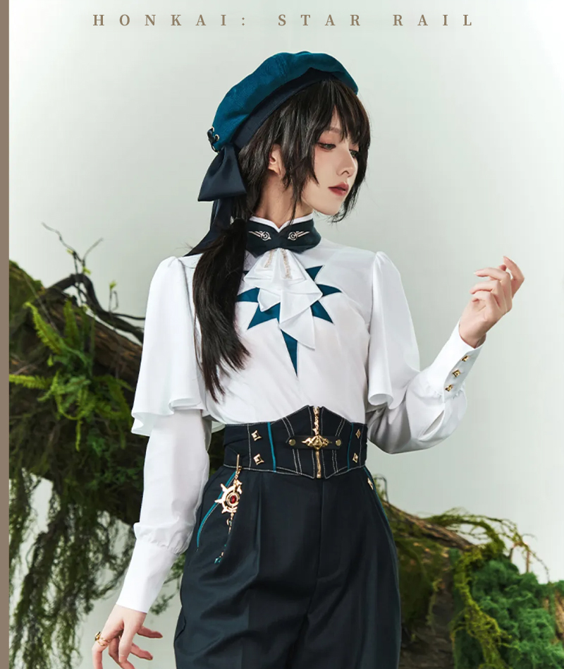 476-[Copy][Official Merch] HSR March 7th Impression Clothing Beret