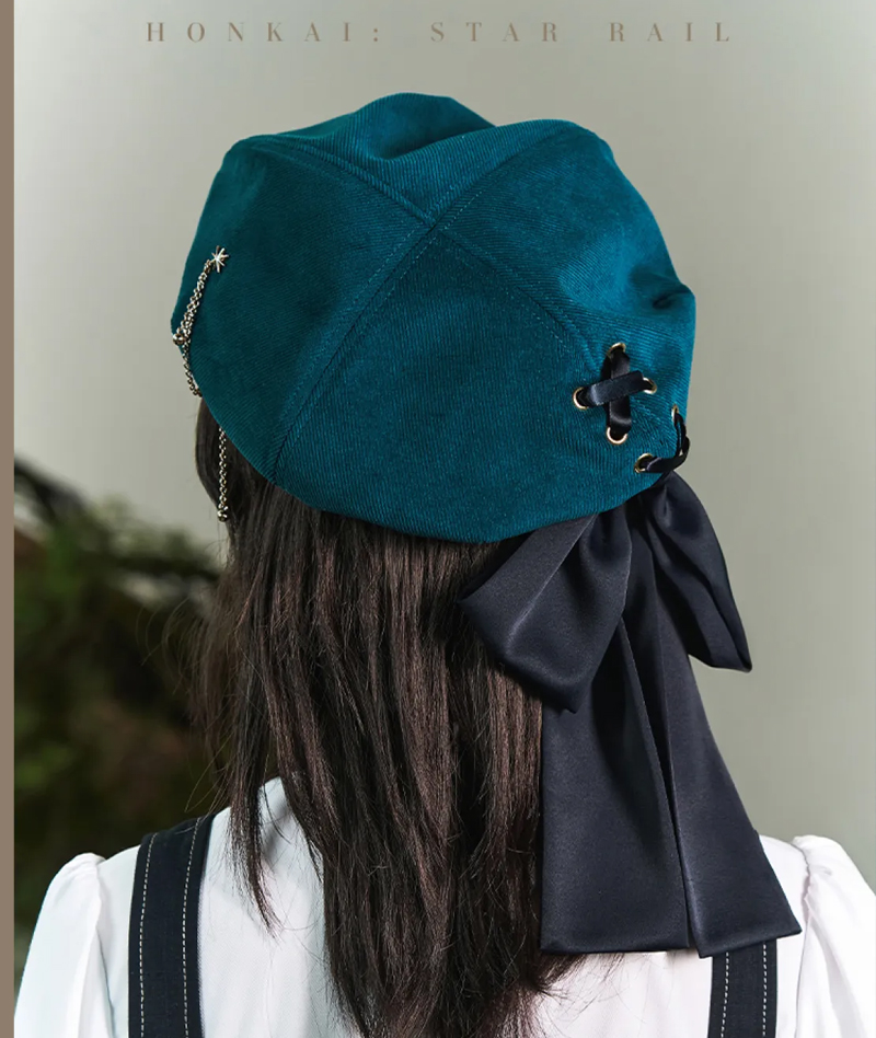 472-[Copy][Official Merch] HSR March 7th Impression Clothing Beret