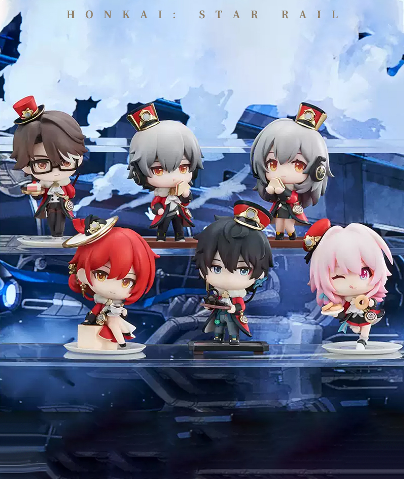 [Official Merch] HSR Nameless Medal Mini Chibi Figures