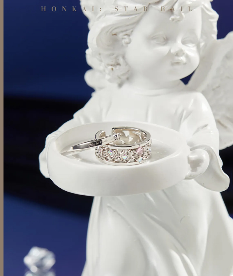 [Copy][Official Merch] Honkai: Star Rail Cyrene Impression Ring Set