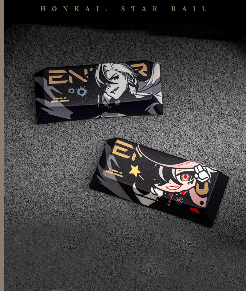 [Official Merch]  Honkai: Star Rail Boothill Mechanical Keyboard