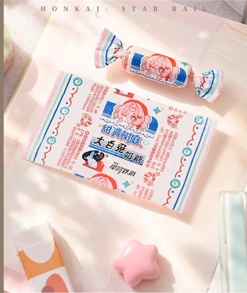 Official HSR x White Rabbit Creamy Candy Collab Merch: Anaxa & Hyacine  & Acrylic Stand