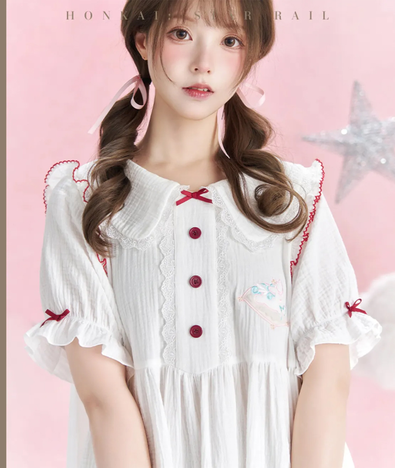 [Official Merch] Honkai Star Rail Hyacine Impression Nightdress