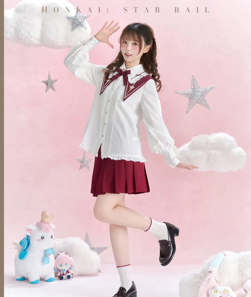 [Official Merch] Honkai Star Rail Hyacine Impression Blouse