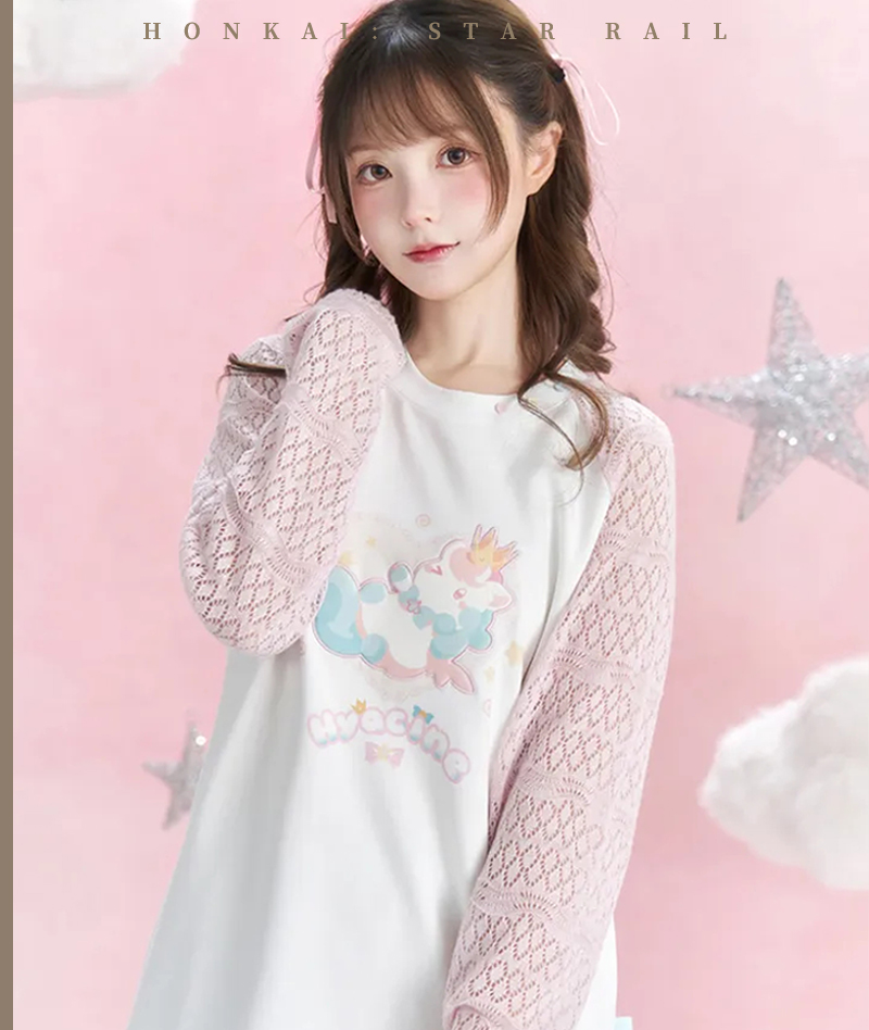[Official Merch] Honkai Star Rail Hyacine Impression T-Shirt