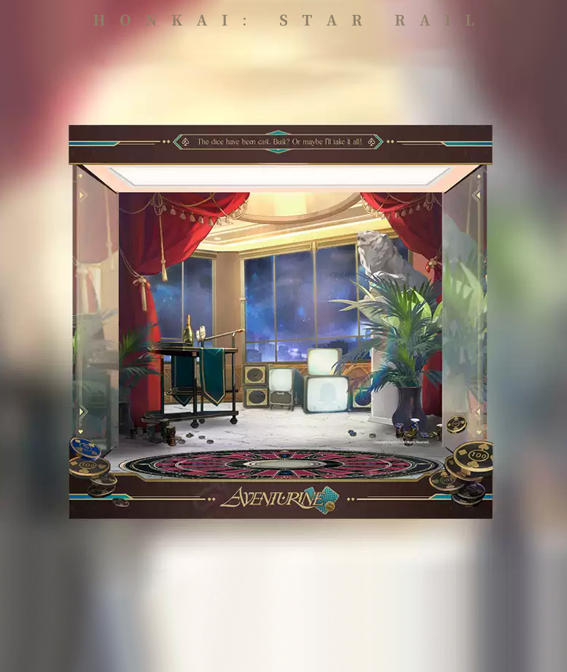 [Official Merch] HSR Aventurine 1/7 Scale Figure Display Box