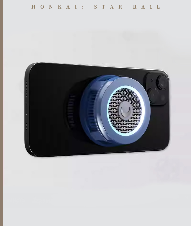[Official Merch] HSR Jingliu Magnetic Phone Cooler B7X