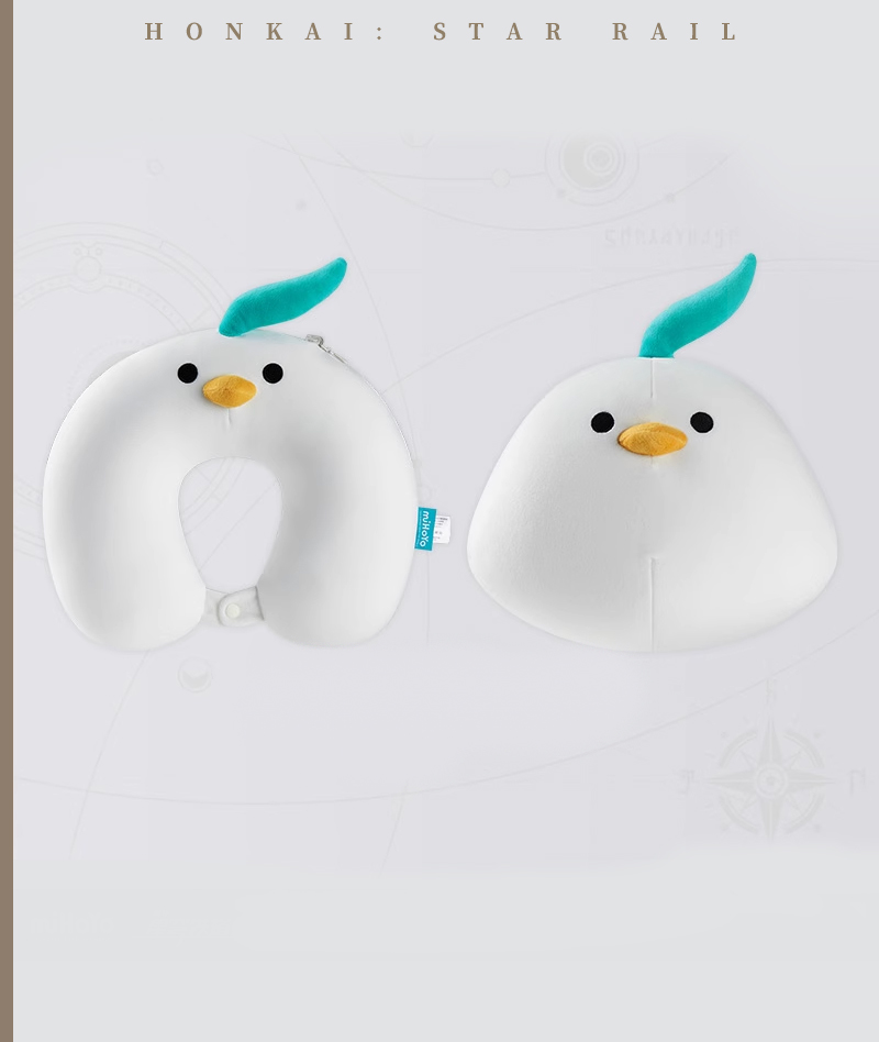 [Official Merch] HSR Qingque 2-in-1 Neck Pillow / Plushie