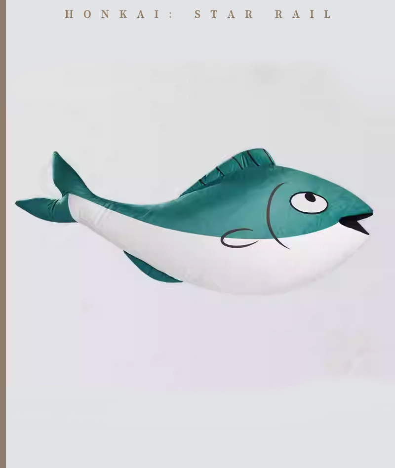 [Official Merch] HSR Qingque 2-in-1 Pillow / Plushie Celestial Jade