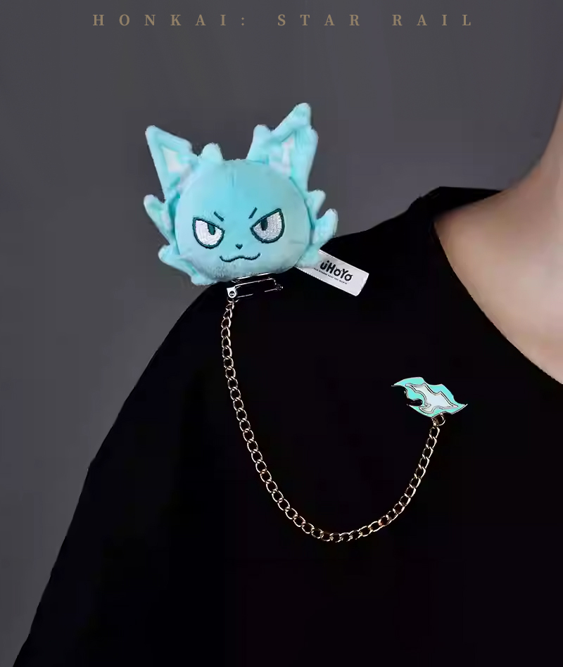 [Official Merch] HSR Mr. Tail Plush Badge