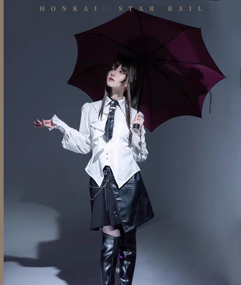 [Official Merch] HSR Kafka Impression Shirt