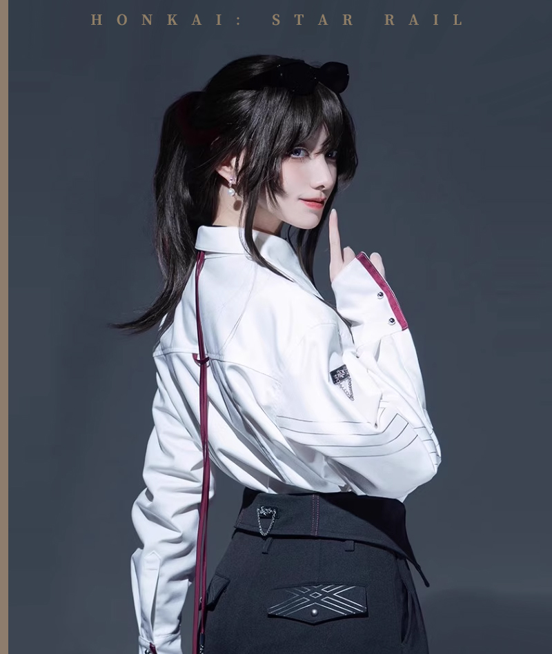 [Official Merch] HSR Kafka Impression Loose Fit Shirt