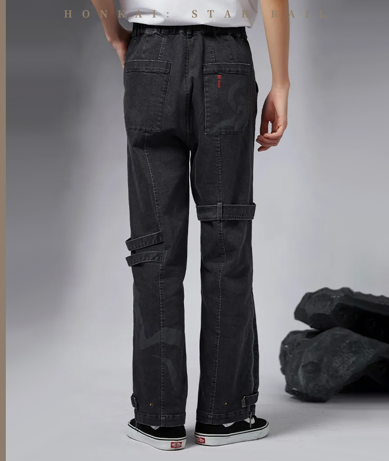 [Copy][Official Merch] HSR Dan Heng Impression Jeans