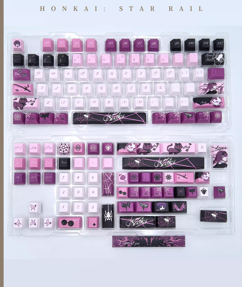 Honkai: Star Rail Kafka Keycap Set for Mechanical Keyboards