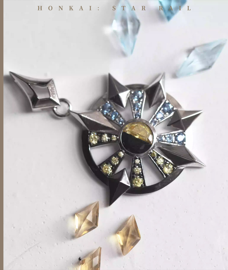 Honkai: Star Rail Phainon Pendant Necklace 925 Sterling Silver