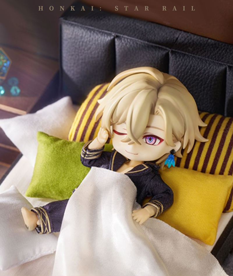 [Official Merch] Honkai: Star Rail Aventurine Nendoroid Doll Action Figure Star Rail LIVE Ver. 