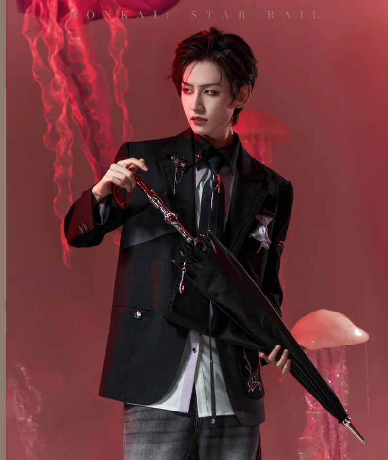 [Official Merch] HSR Evernight Impression Long-Handle Umbrella