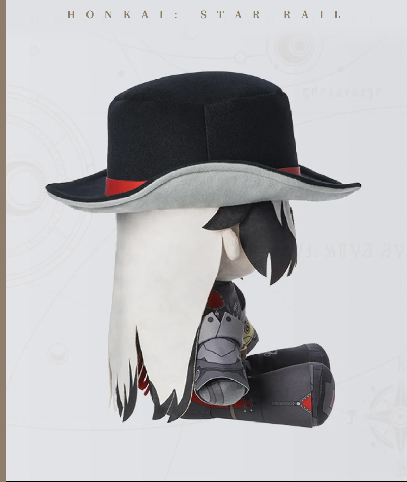 [Official Merch] Honkai: Star Rail Boothill Sitting Plush Doll