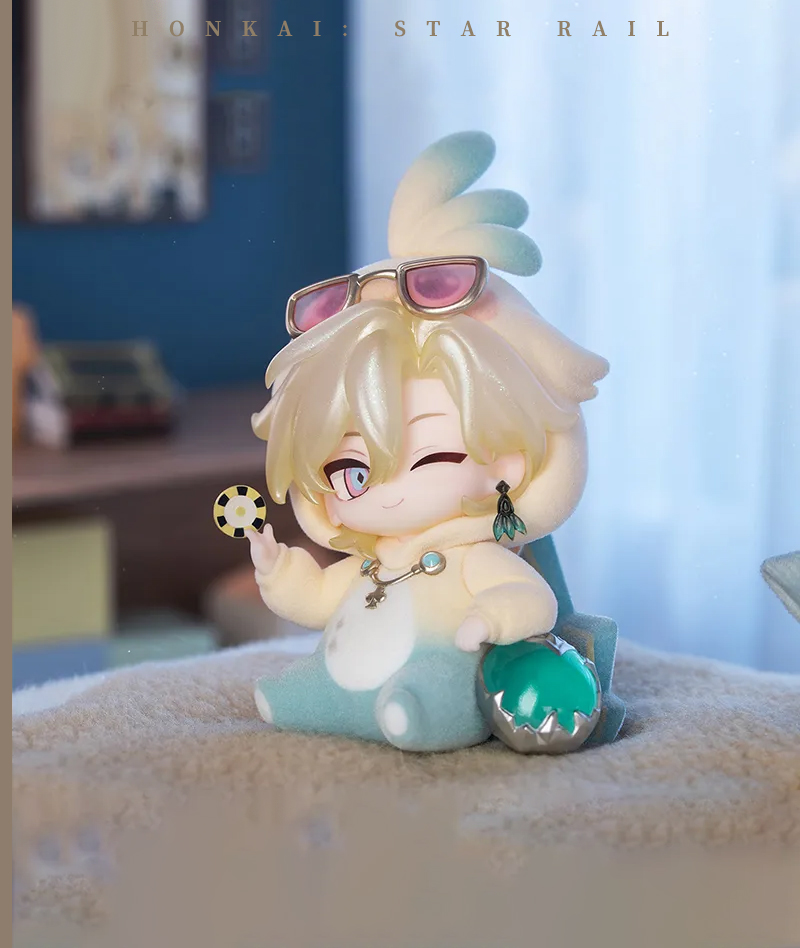 [Official Merch] HSR Chibi Trading Figures Blind Box - Boys Dormitory Series