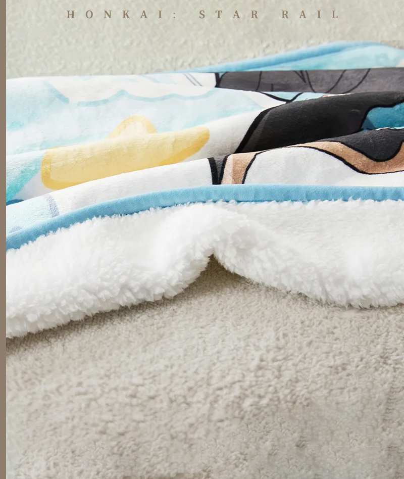 [Official Merch] HSR Chibi Home Blanket - Boys Dormitory Series
