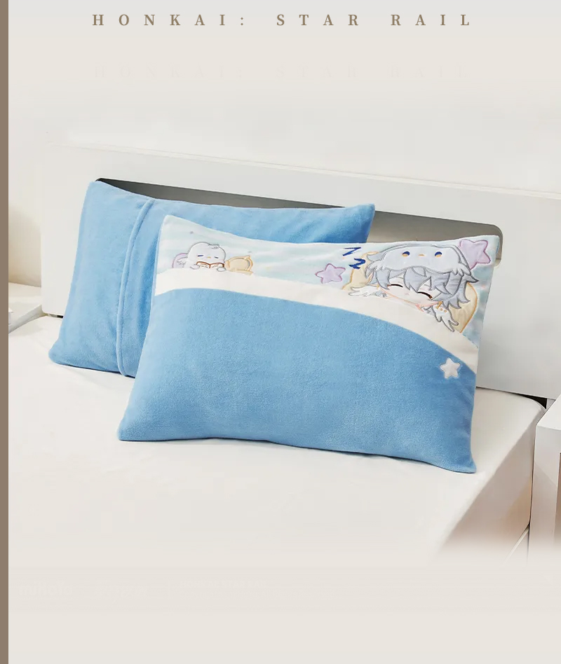 [Official Merch] Honkai: Star Rail Pillowcase - Boys Dormitory Series