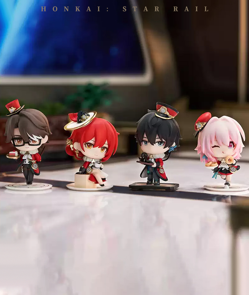 [Official Merch] HSR Nameless Medal Mini Chibi Figures