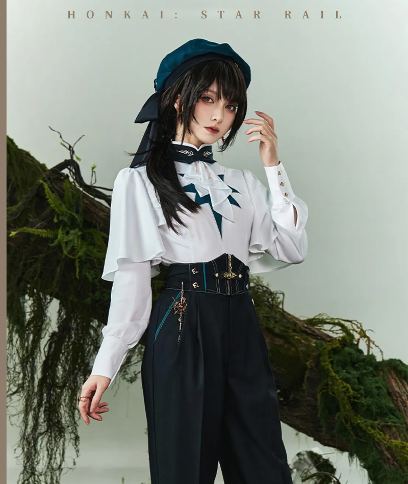 476-[Copy][Official Merch] HSR March 7th Impression Clothing Beret