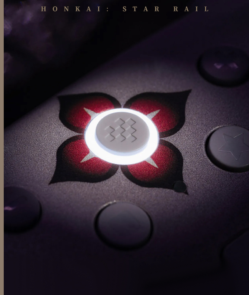 459-[Copy][Official Merch] HSR Castorice Force Feedback Elite Game Controller 